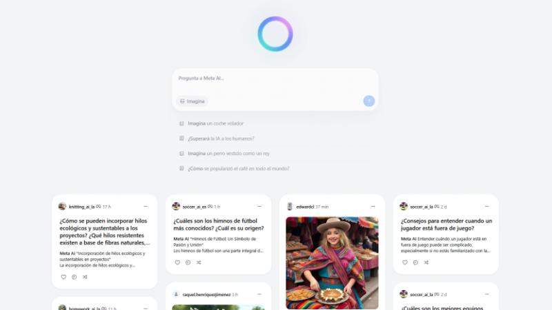 Cómo funciona Meta AI: la app de inteligencia artificial de Facebook e Instagram
