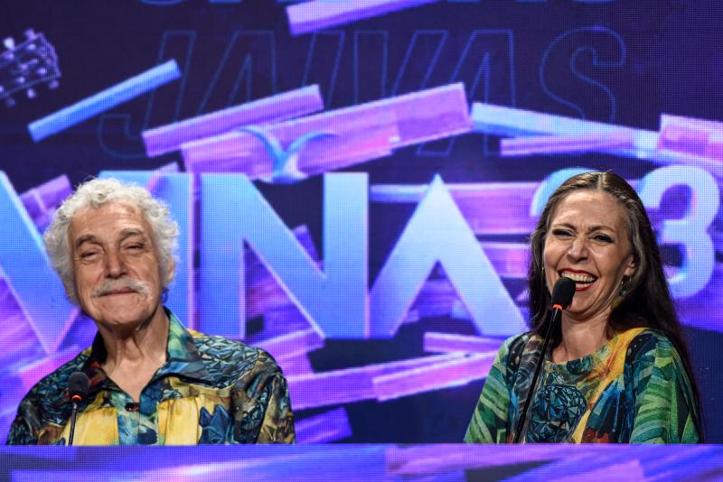 Juanita Parra y Claudio Parra | Agencia Uno