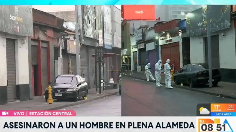 El café ubicado en plena Alameda