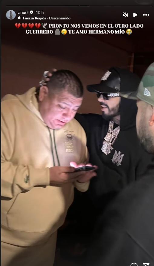 Anuel AA despide a narcotraficante asesinado en Quilicura - Captura de Instagram