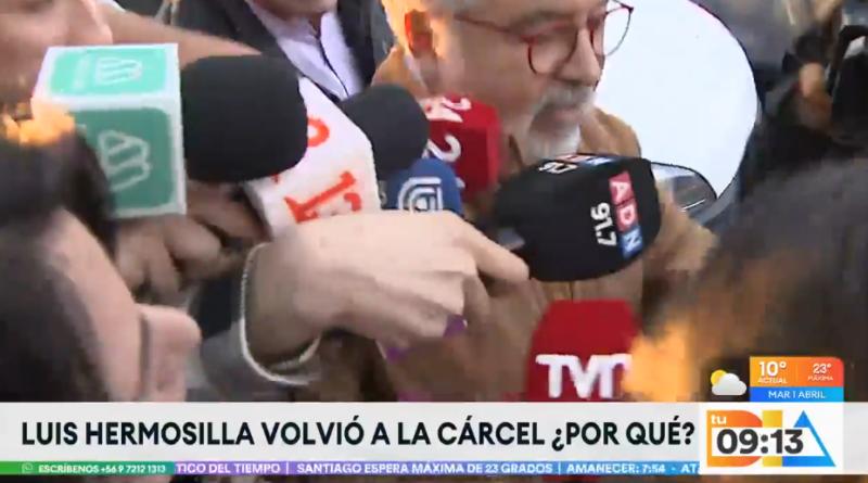 Luis Hermosilla volvió a la cárcel.