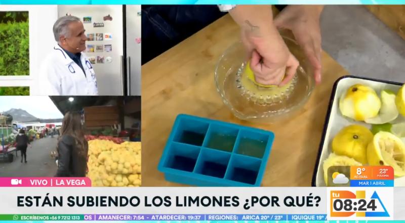Doctor Ugarte cuenta los beneficios del limón.