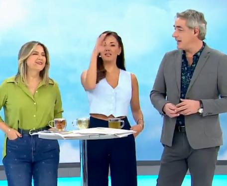 Priscilla Vargas y su broma a 'Repe'.