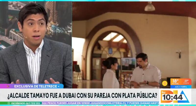 Alcalde de Cerro Navia en la mira por viaje a Dubái con su jefa de gabinete.