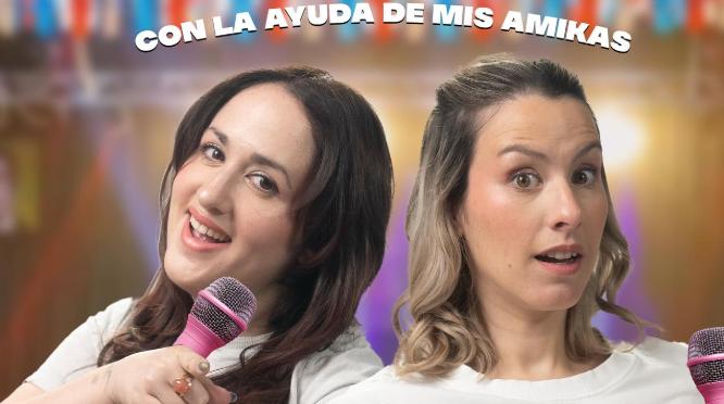 Lady Ganga en podcast Con La Ayuda De Mis Amikas