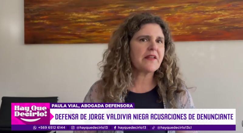 Defensa de Jorge Valdivia desmiente a denunciante.