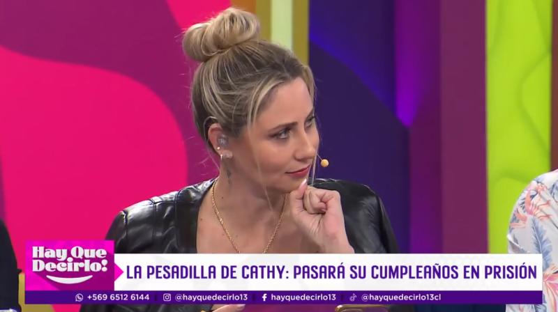 Gissella Gallardo entrega dato de último minuto sobre Cathy Barriga.