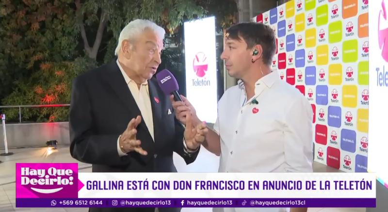 Don Francisco entrega detalles de la Teletón 2025.