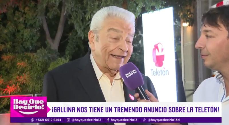 Don Francisco entrega detalles de la Teletón 2025.