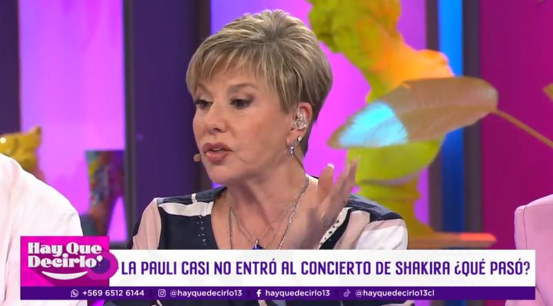 Pamela Díaz y Paulina Nin cuenta cómo casi se quedan afuera del concierto.