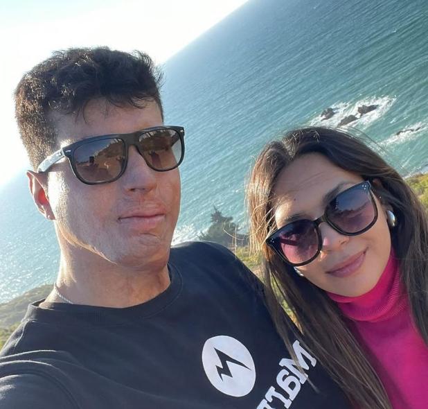 Ignacio Lastra y su pareja | Instagram