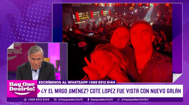 Coté López tendría nuevo galán tras ella.