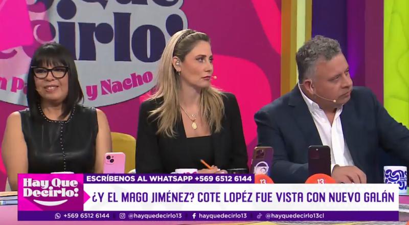 Coté López descarta estar con nuevo galán.