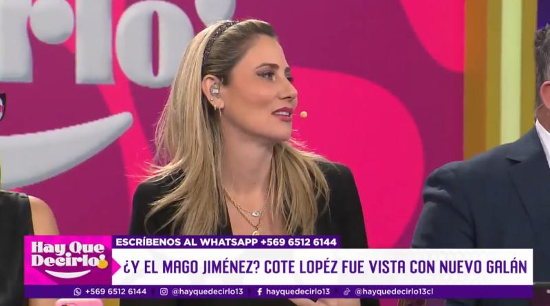 Coté López descarta estar con nuevo galán.