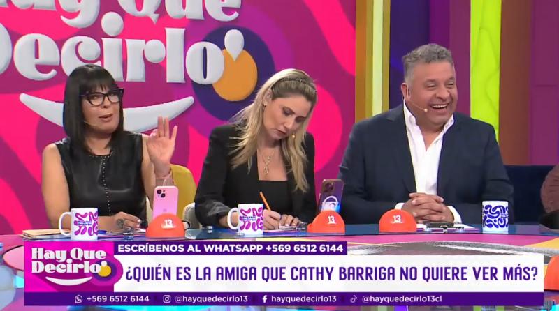 Cathy Barriga no quiere ver más Romina Sáez.