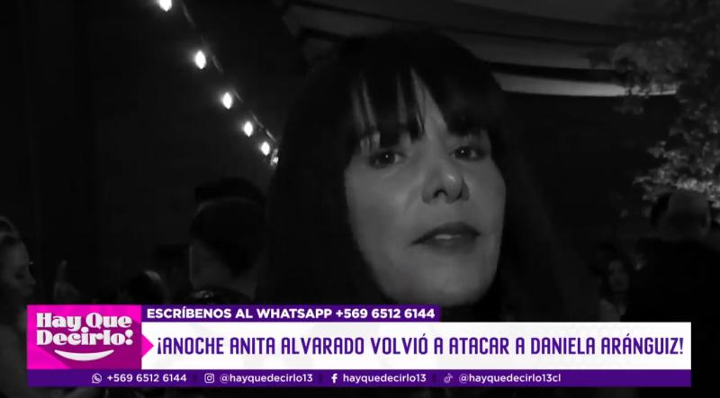 Anita Alvarado arremete contra Daniela Aránguiz.