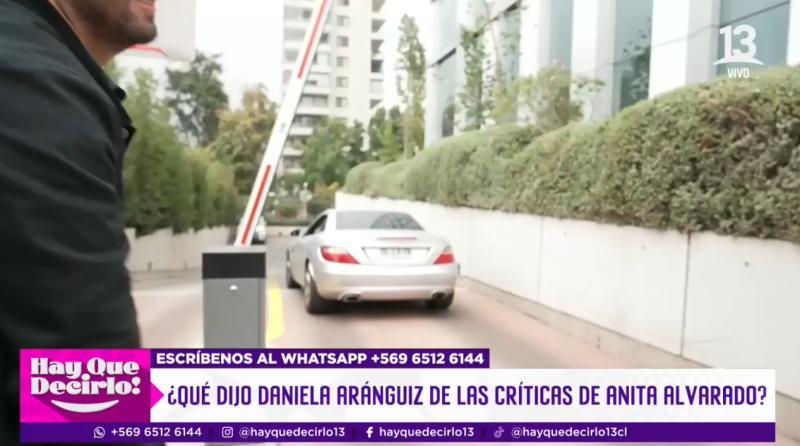 Daniela Aránguiz evade el tema de Anita Alvarado.