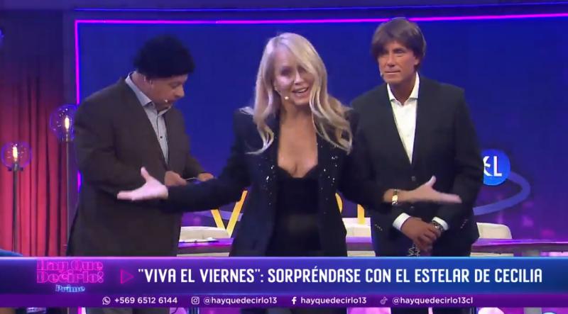 Cecilia Bolocco revivió Viva el Lunes en Hay que decirlo Prime.