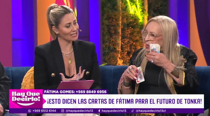 Tonka Tomicic y su presente amoroso.