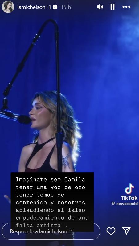 Historia de Ignacia Michelson | Instagram