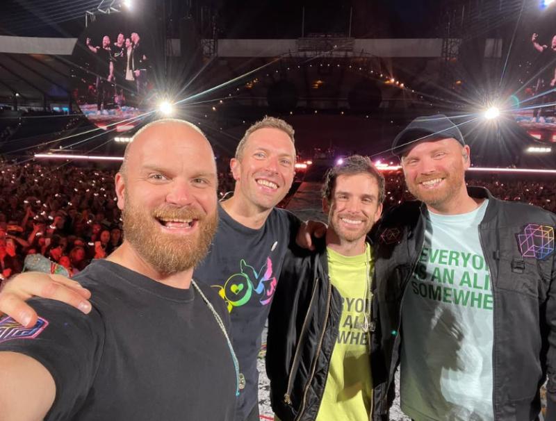 Chris Martin, vocalista de Coldplay | Instagram