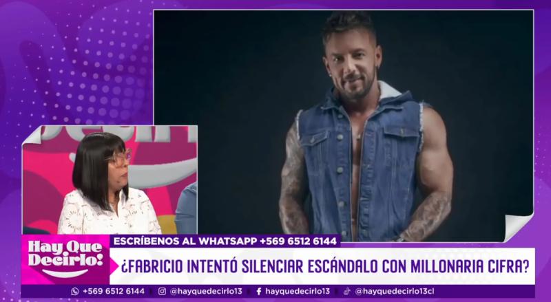 Fabricio habría intentado pagar por no publicar video.