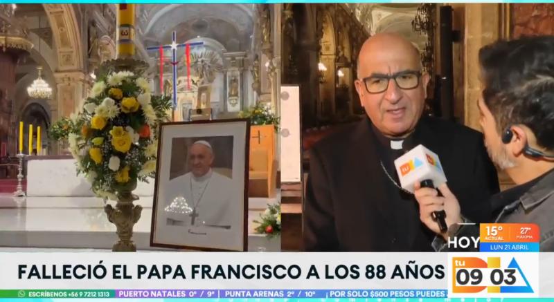 Arzobispo Chomalí recuerda al Papa Francisco.