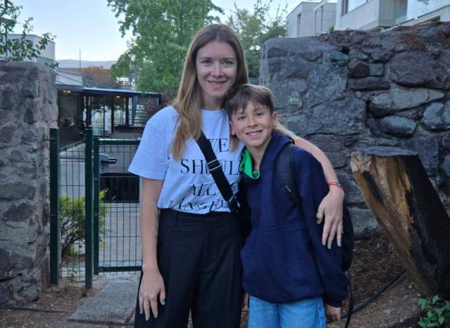 Carla Jara y su hijo | Instagram