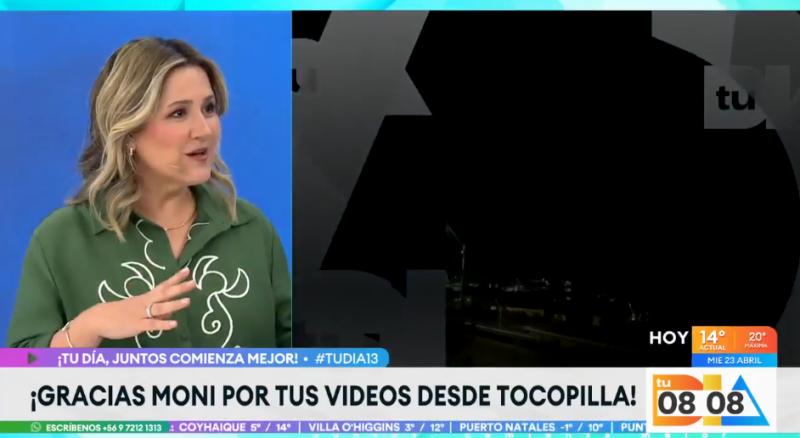 Tormenta de rayos en Tocopilla.