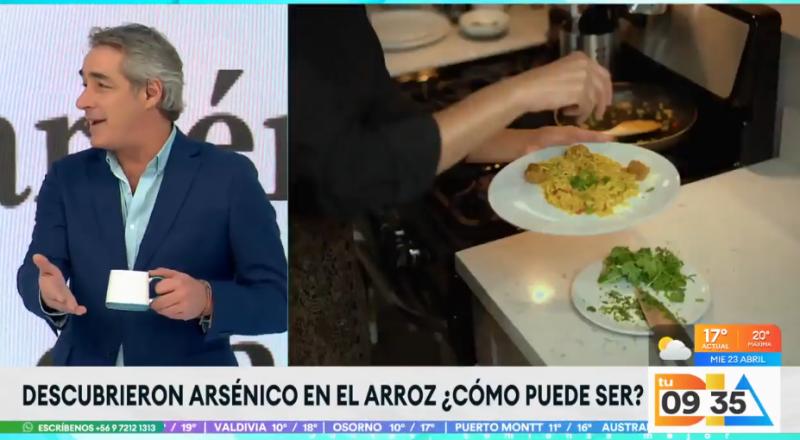 Descubren arroz con arsénico.