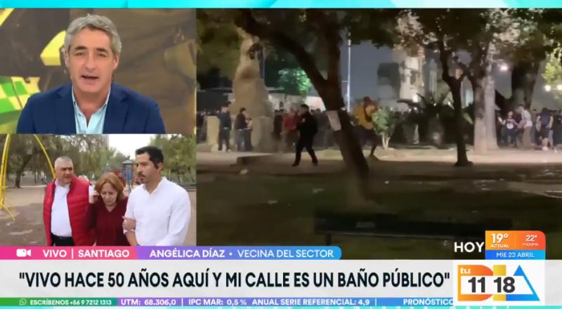 Vecina del Parque Almagro cuenta su realidad.