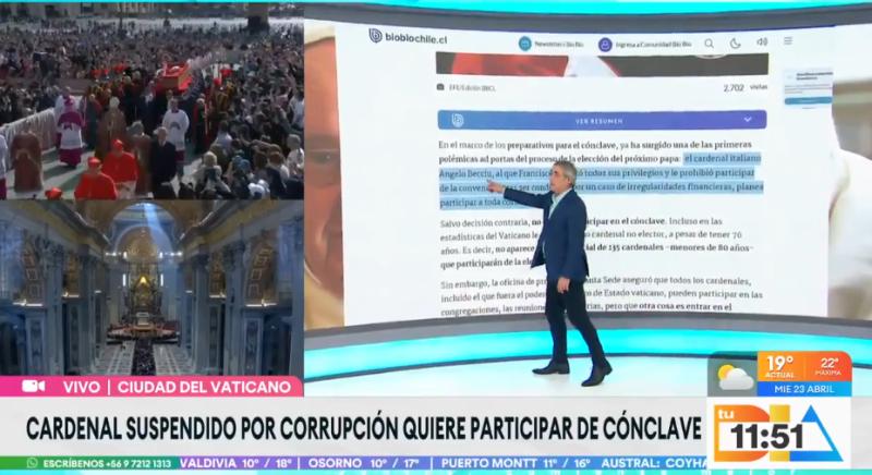 Papa Francisco condenó a este cardenal hace unos años.