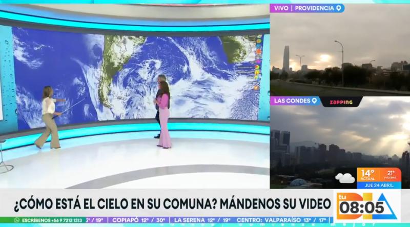 José Luis Repenning lanza broma a Michelle.