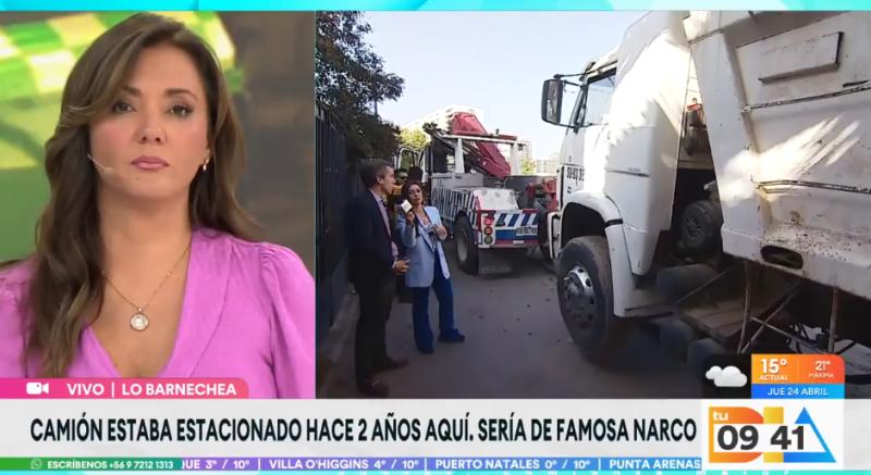 Camión estuvo estacionado en el mismo lugar por dos años.