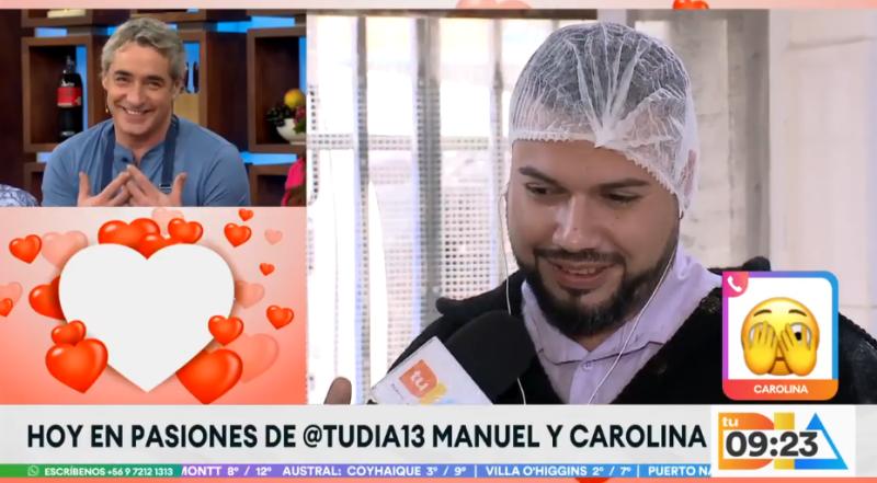 José Luis Repenning sorprende con coquea pregunta a un entrevistado.