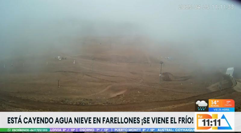 Michelle Adam anticipa un sábado muy frío.