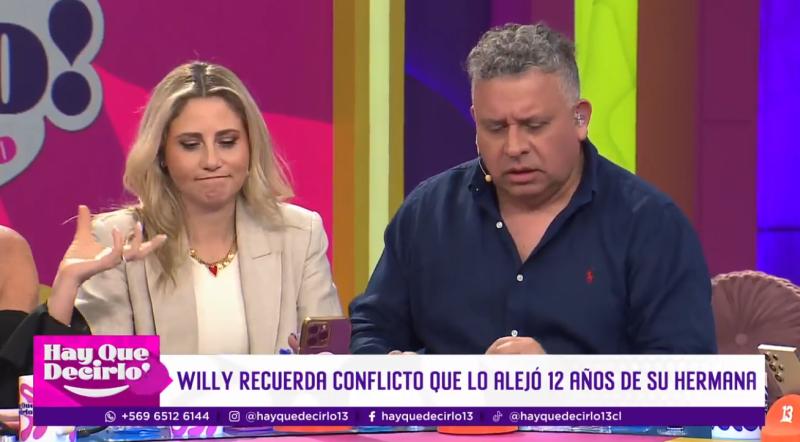 Willy cuenta la historia de distancia con su hermana.
