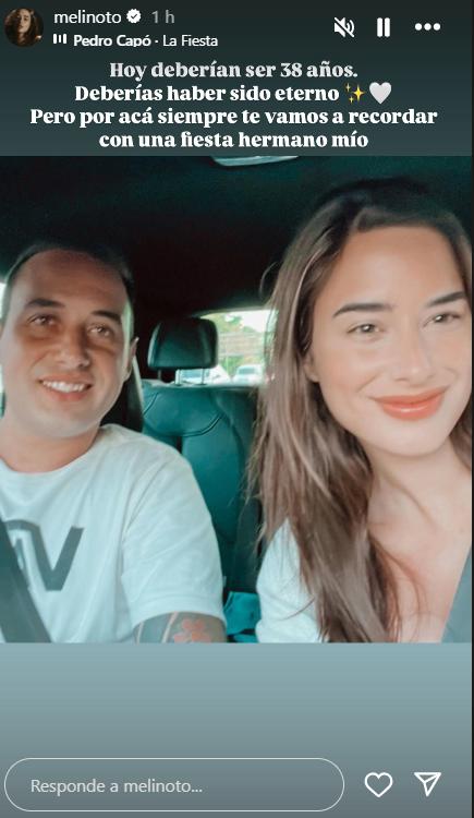 Historia de Melina Noto | Instagram