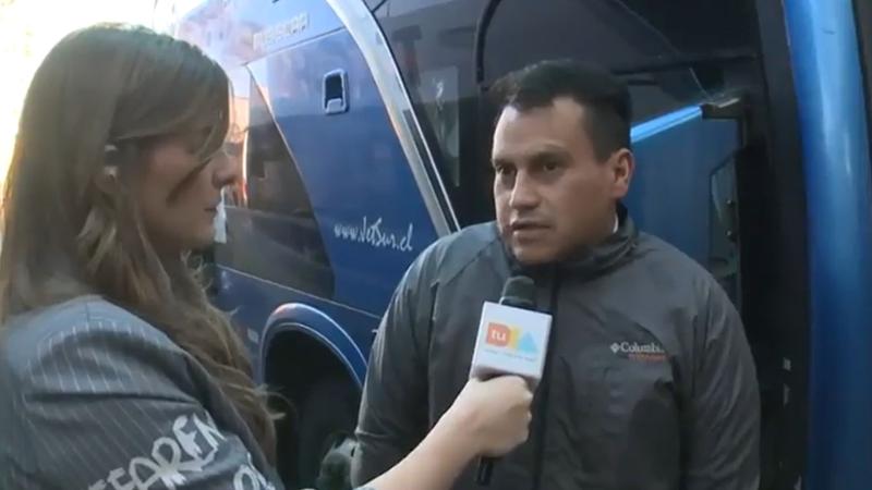 Auxiliar del chofer de bus detenido