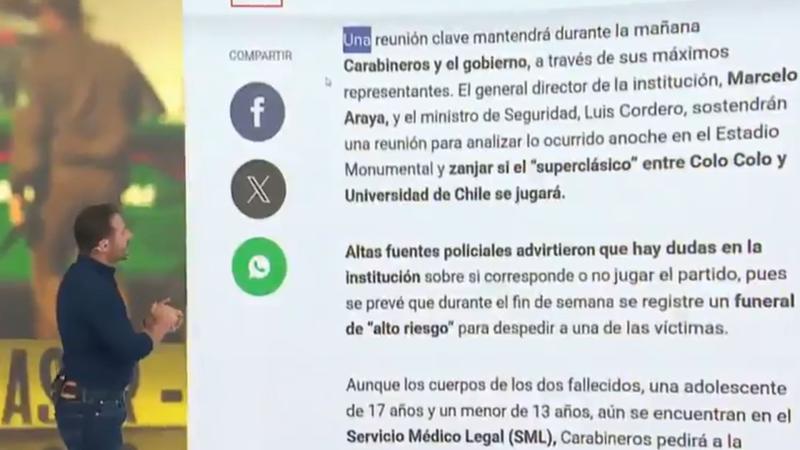 Nuevo antecedente sobre hinchas de Colo Colo