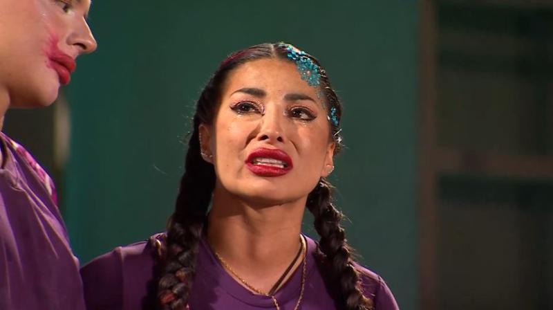 Fanny llora por Reina en Palabra de Honor