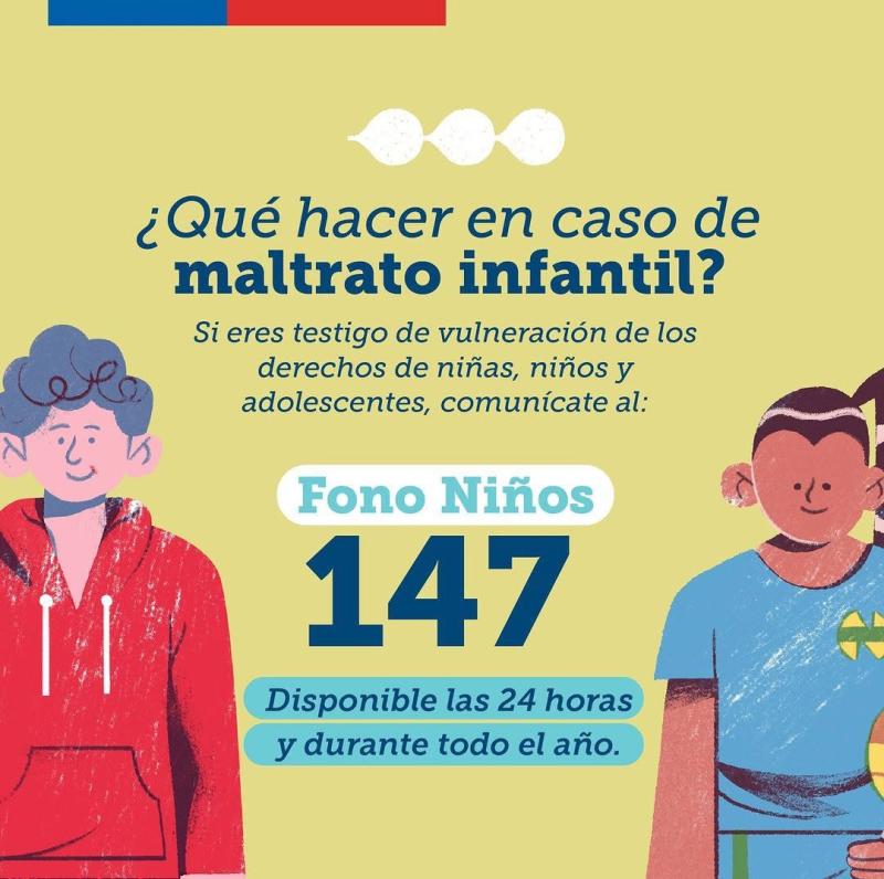Fono Niños 147 - Créditos: Gobierno de Chile