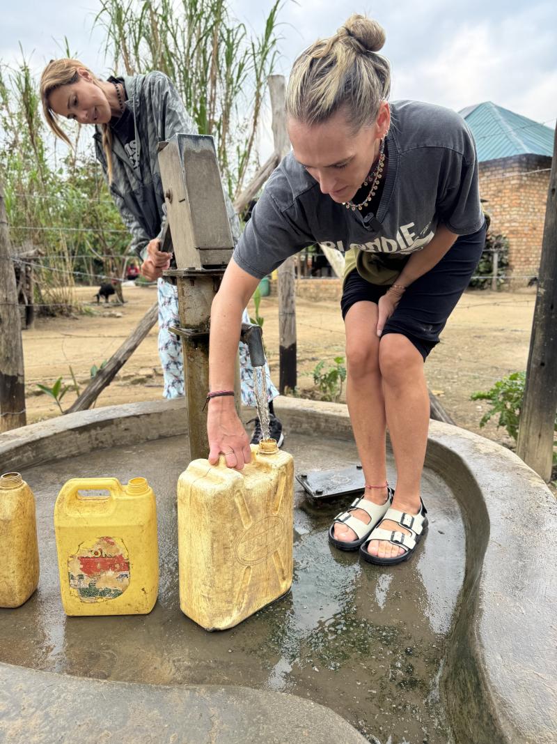 Angélica Castro y Virginia Demaria hablan de Proyecto Agua. Créditos: 13C