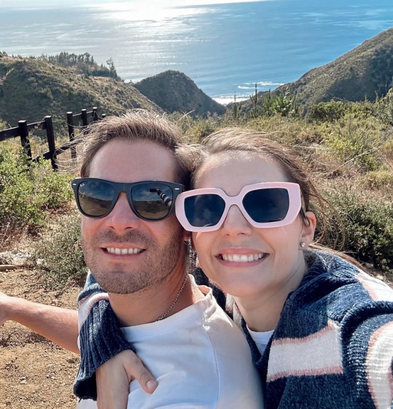 Magdalena Müller en compañía de su pareja - Instagram