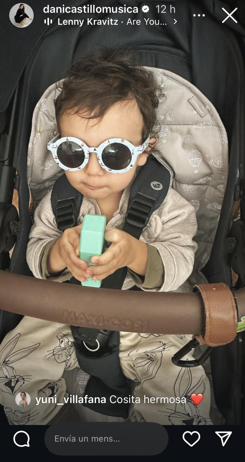 Hijo de Daniela Castillo y Luca Monacci - Instagram