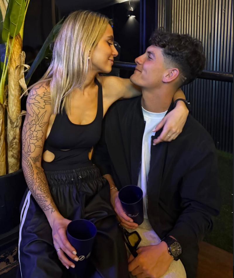 Iñigo López con Elisa - Instagram