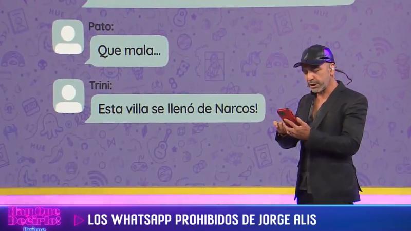 Jorge Alís en "¡Hay que decirlo!" Prime