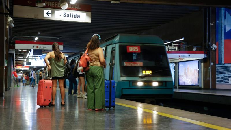 Metro de Santiago - Créditos: ATON