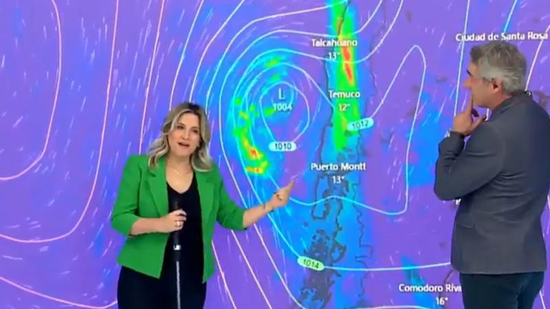 Michelle Adam anuncia sistema frontal