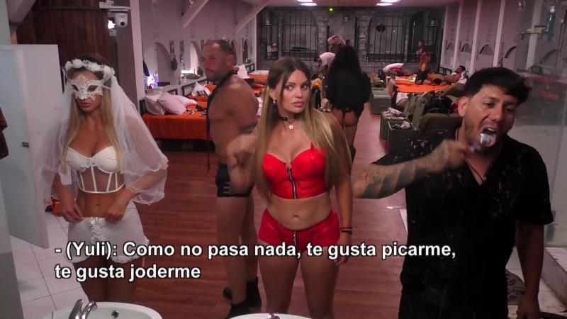 Yuli le reclama a Vico por ganarle en la competencia